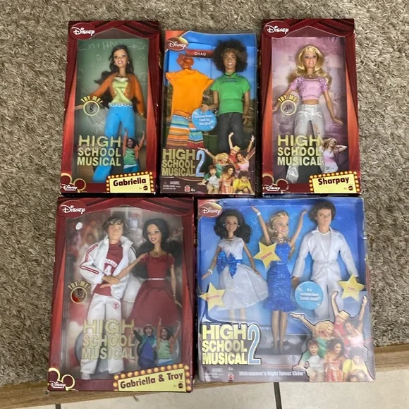 Toys High School Musical Barbies In Original Box Never Opened